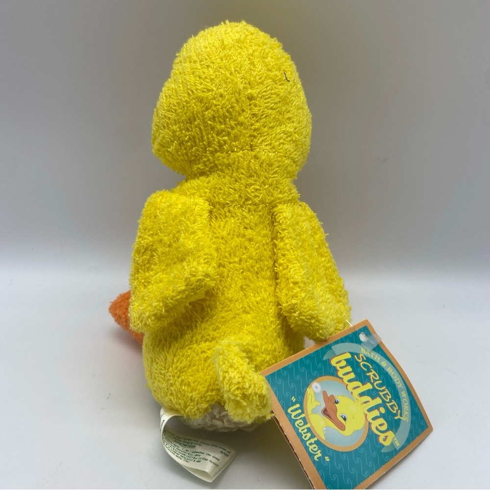 Scrubby Buddies "Webster" Rare & Retired Bath Plush Stuffed Animal 7" - Picture 3 of 7